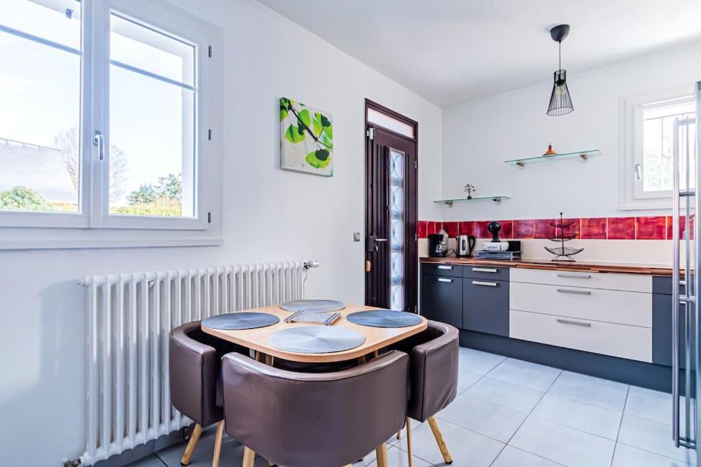 Charmante Maison Au Calme Yerres Exterior foto
