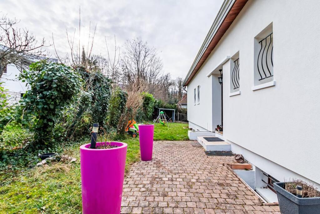 Charmante Maison Au Calme Yerres Exterior foto