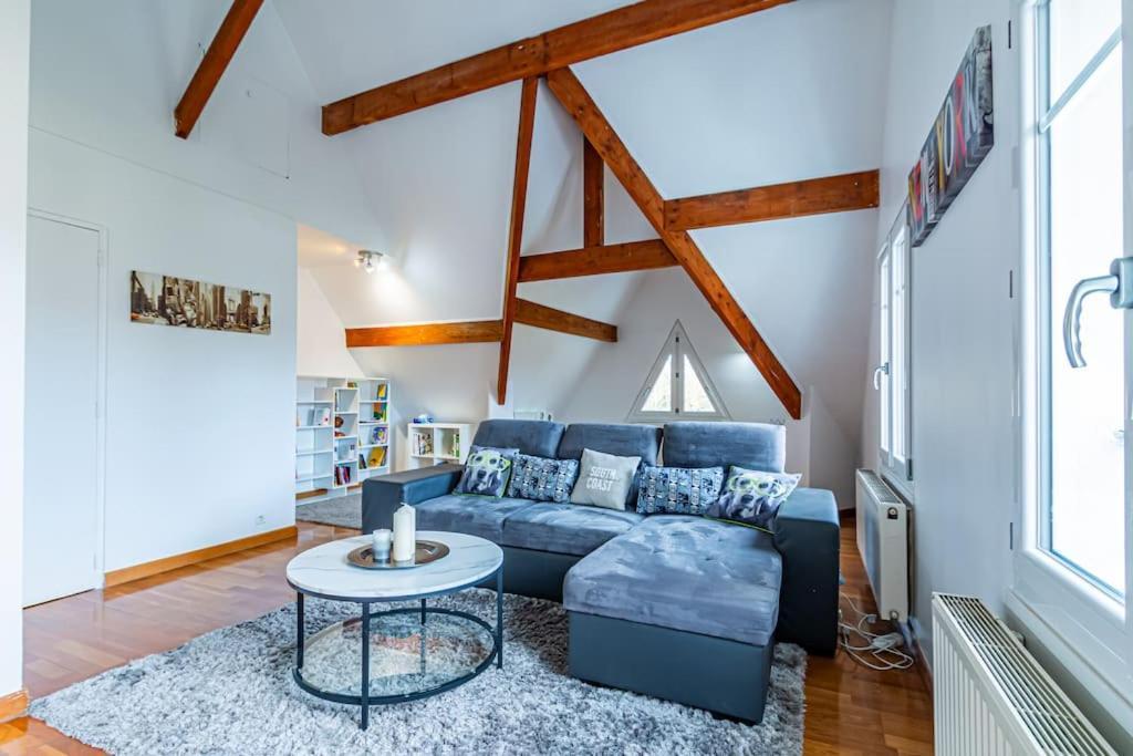 Charmante Maison Au Calme Yerres Exterior foto